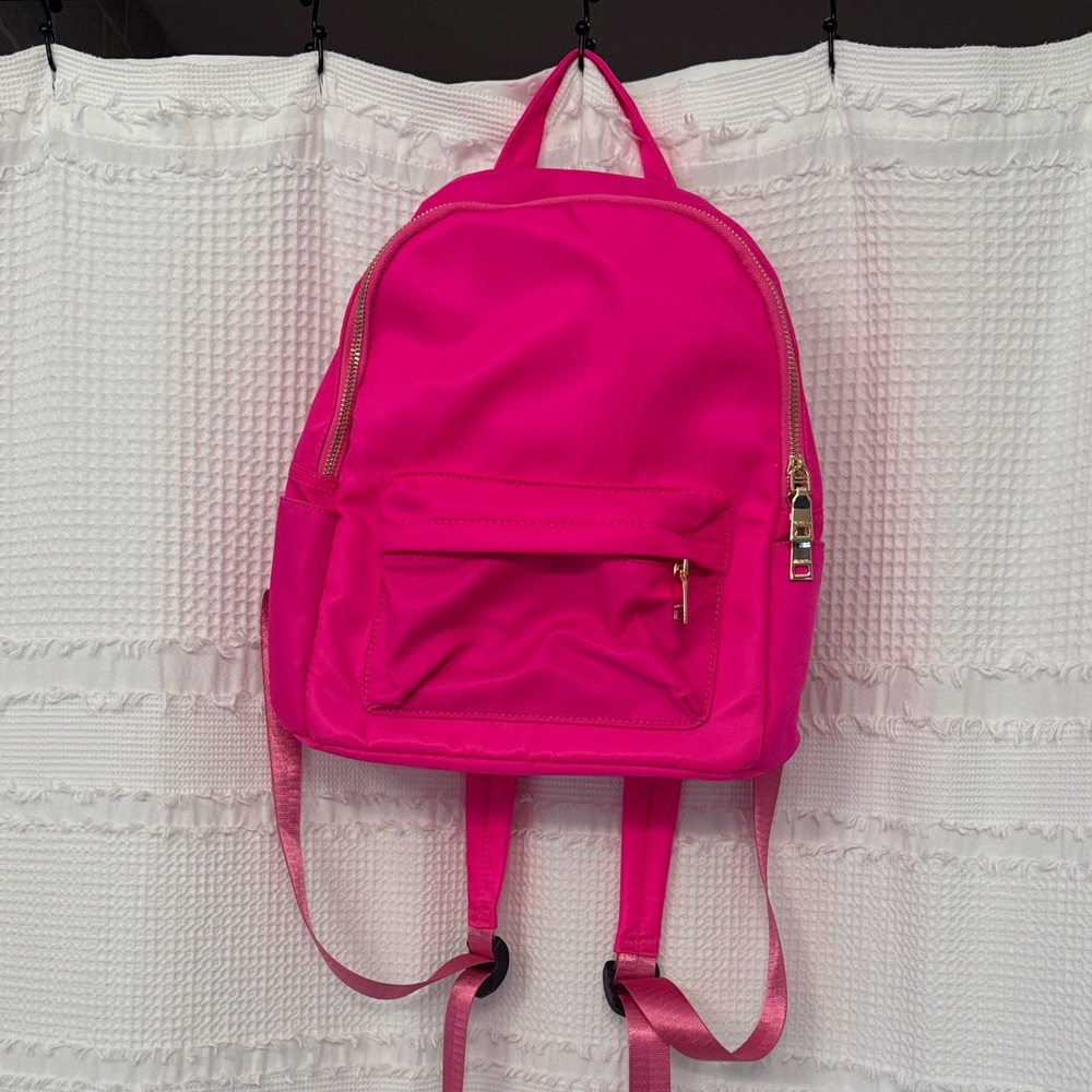 Chic Fuchsia Backpack for Women